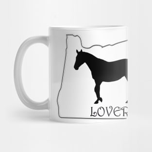 Oregon Horse Lover Gift Mug